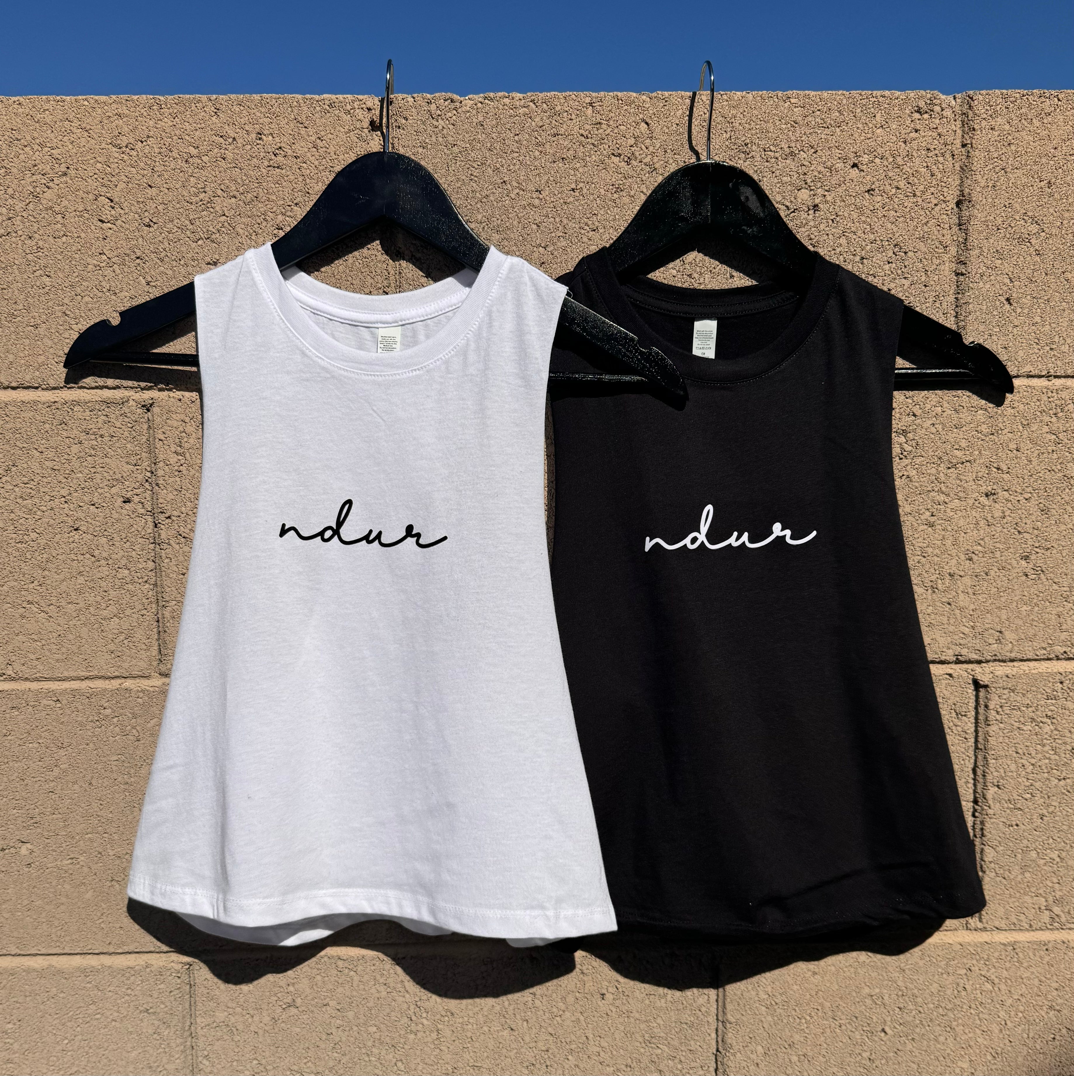 Cropped Racerback Tank - Signature – NDUR ATHLETICS Cropped Racerback Tank - Signature – NDUR ATHLETICS