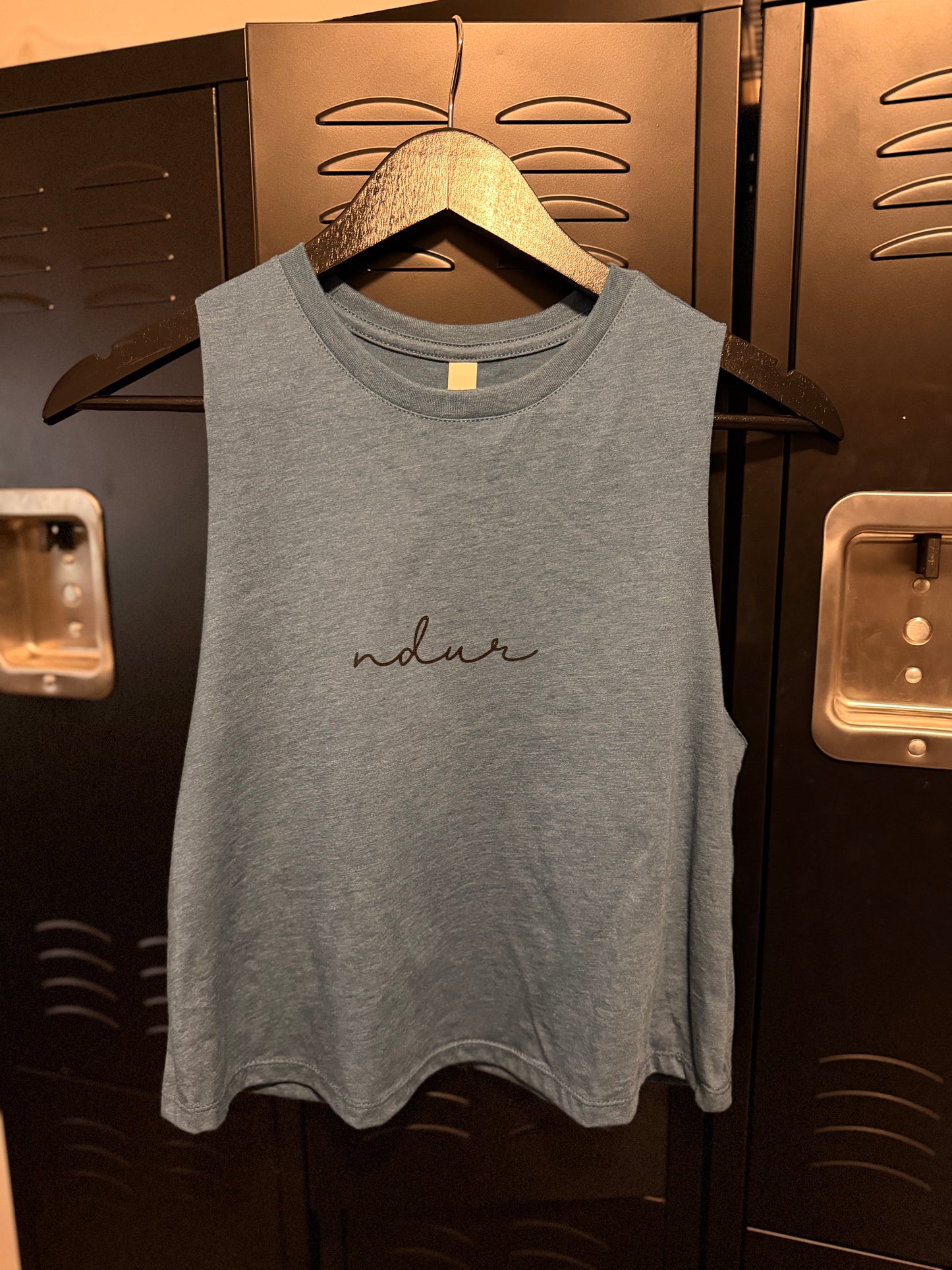 Cropped Racerback Tank - Signature